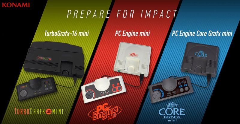Illustration for article titled Konami Announces The Turbografx-16 Mini